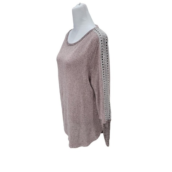 Soft Surroundings Bailey Waffle Knit Thermal Long Sleeve Pullover Tunic Size L - Picture 2 of 11